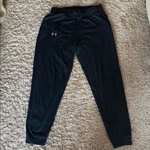 Black Under Armour Joggers.